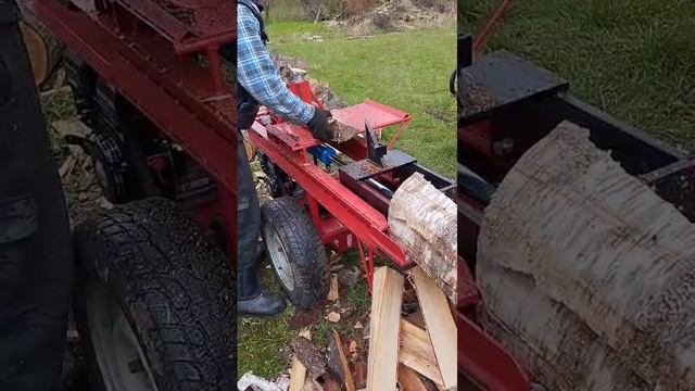 Дровокол Друг в работе.Самохвалов