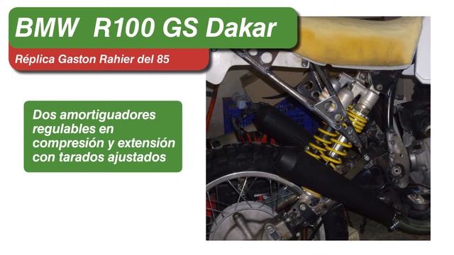 BMW R100GS DAKAR 85 GASTON RAHIER смотреть онлайн