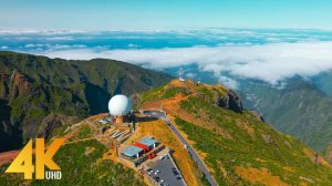 Fascinating Nature of Madeira Island from Earth and from Above - 4K Relaxation Film