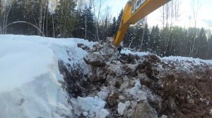 JCB JS205 в работе