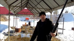 Стреляем через Хрон разными патронами Мр155 чок прогресс 0 25