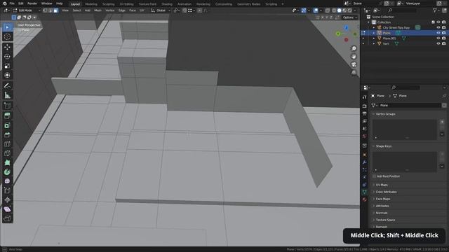 03-07 - main shapes part 2. МАСТЕР ГОРОДСКОГО ОКРУЖЕНИЯ в Blender видео курс