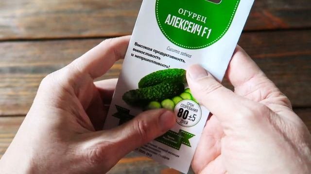 Семена огурца Алексеич Музей семян 🥒 14 кг с одного метра!