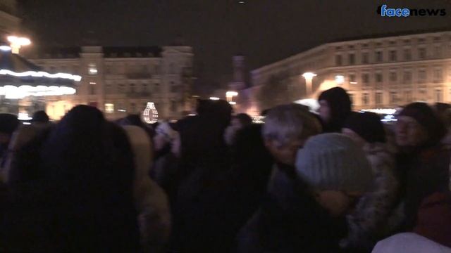 "Тиха ніч" в исполнении артистов оперетты 17-01-2015
