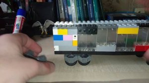 Лего самоделка вагона метро 81-717 - 5 м