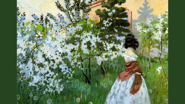 ЗАПЕЛИ ПЕСНИ, ЗАИГРАЛИ исп. Наталия Муравьева В.Борисов-Мусатов "ВЕСНА" Песни Борис Мокроусов Ретро