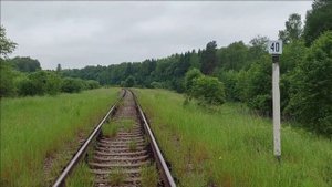 Велопоездка по Угранской глухомани Разобранная военная узкоколейка Живописные виды
