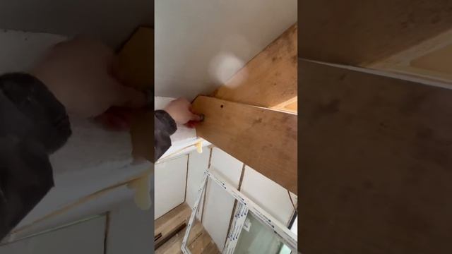 Мансардная кровля | важный момент перед обшивкой потолка #строительство #мансарда #крыша