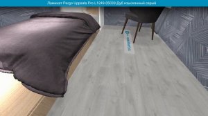Ламинат Pergo Uppsala Pro L1249-05039 Дуб изысканный серый. Фото и видео в интерьере