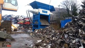 ZATO роторные ножницы (шредер) для переработки металлолома