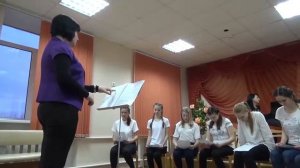 Открытый урок. Вокальное отделение. Ансамбль "Чудеса" преподаватель Сорокина М.В.