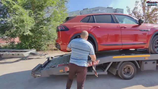 Отправили в Москву VW Teramont X