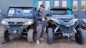 ОБЗОР НОВИНКИ CFMOTO ZFORCE 1000 Sport R EPS и UFORCE 1000 EPS (U10 EPS)