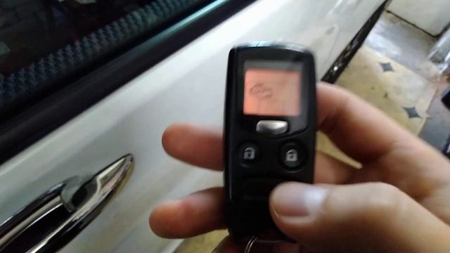 Honda STEPWGN RP3. Работа пульта автозапуска.