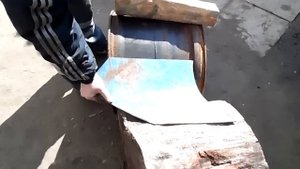 Новый отвал на плуг.