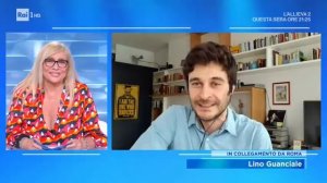 Alessandra Mastronardi e Lino Guanciale - Domenica in 19/04/2020