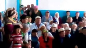 Омские казахи . Концерт Нововаршавском районе . 6часть.