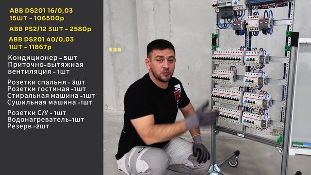 ПРАВИЛЬНАЯ сборка и монтаж электрощита для 3 комнатной квартиры смотреть онлайн