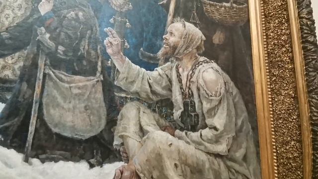 Третьяковкая галерея. Суриков "Боярыня Морозова"