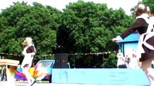 Schoolgirl Dance On Graduation