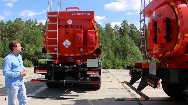 Автоцистерна нефтепромысловая АЦН-12 КАМАЗ-43118