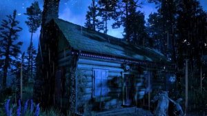 99% Из них сразу же засыпают ⚡ Идеальный сильный дождь и раскаты грома ночью для сна и медитации