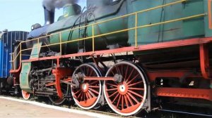 Антикварний паротяг Су 251-86 (Паровоз Су 251-86)