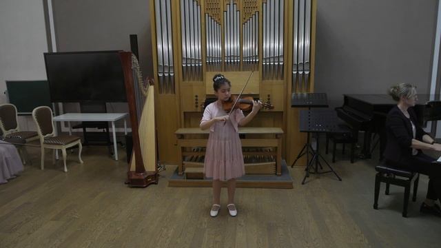 А. Аренский - Незабудка | О. Новачек - Непрерывное движение (исполняет Тян Амелия) смотреть онлайн