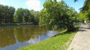 Прогулка по Красногвардейским прудам | Москва | Moscow walk 4K 60 fps ASMR 2023