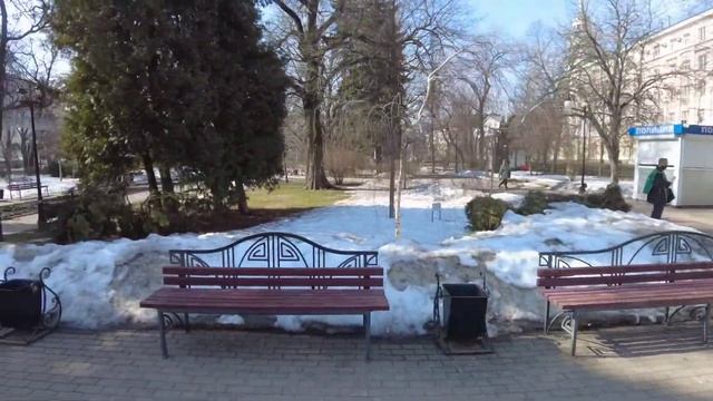 ВОРОНЕЖ - ПРОГУЛКА ПО СКВЕРУ КОЛЬЦОВА.#воронеж