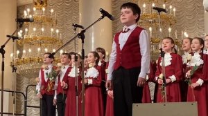 В.Шаинский «Когда мои друзья со мной», Большой Детский Хор имени Попова. Колонный зал Дома Союзов