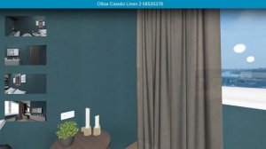 Обои Caselio Linen 2 68526378 в интерьере. визуализация и фото.