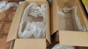 Упаковка акустики Technics SB-6 для отправки