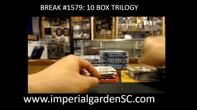 BREAK #1579 : 10 BOX CASE BREAK 19-20 UD TRILOGY HOCKEY NHL смотреть онлайн