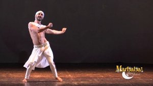 Gennaro Festa, male belly dancer, Ma Yhemmak by Yara, for Marhaba Rome Festival 10