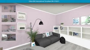 Обои BN International Smalltalk BN 219221 в интерьере. визуализация и фото.
