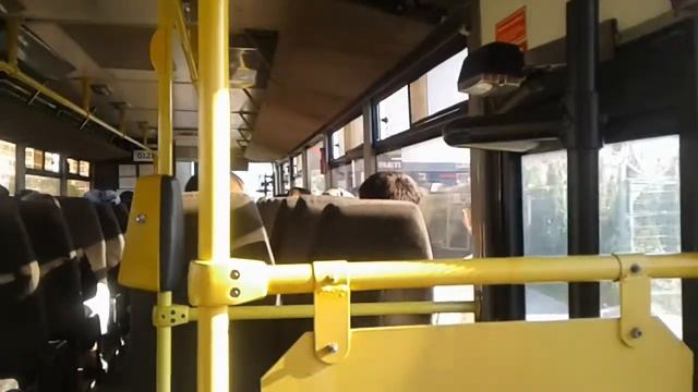 Поездка на автобусе ЛИАЗ 5256.13 по маршруту 304 смотреть онлайн