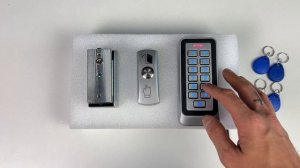 Видеоинструкция Комплект СКУД на одну дверь Ps-Link KIT-208C-350 с электромагнитным замком