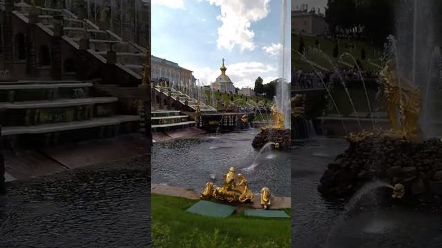 Красота Петергофа!!! смотреть онлайн