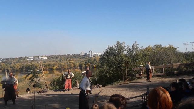 Остров Хортица. Выступление сечевых казаков. Запорожская Сечь