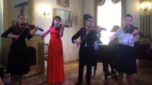 Исполняет ансамбль скрипачей под руководством Г.С.Тереховой,.Музей Н.В.Гоголя ,Пассакалия Гендель