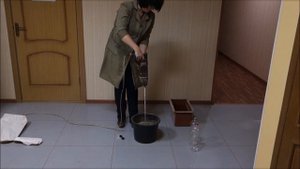 Приготовление монолитного ячеистого бетона (пенобетона) из сухой строительной смеси