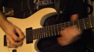 metal rock guitar solo роково метальное соло из моей учебной программы
