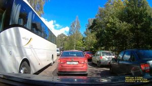 Выборг 15 августа 2023г. От Плоского дома до парка Монрепо и обратно. Едем по улицам города на авто