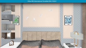 Обои BN International Smalltalk BN 219241 в интерьере. визуализация и фото.