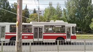 Троллейбусу ЗиУ 9 уже 30 лет в городе Самара!