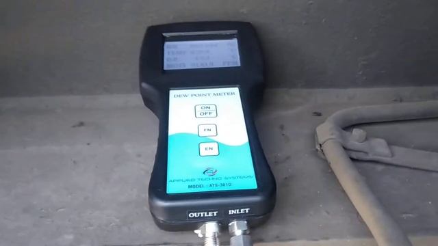 TESTING OF DEW POINT OF COMPRESSED AIR смотреть онлайн