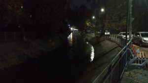 Ташкент, массив Карасу, ночная съёмка