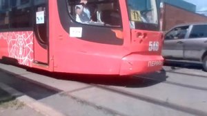 трамвай пермь 546 разгуляй