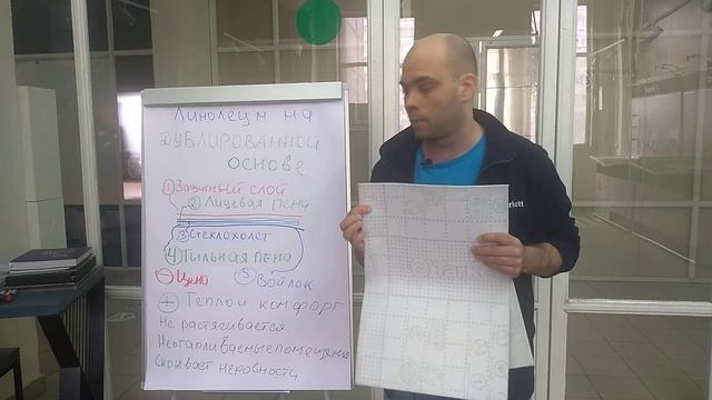 Линолеум на дублированной основе (не путать с линолеумом на войлоке)
